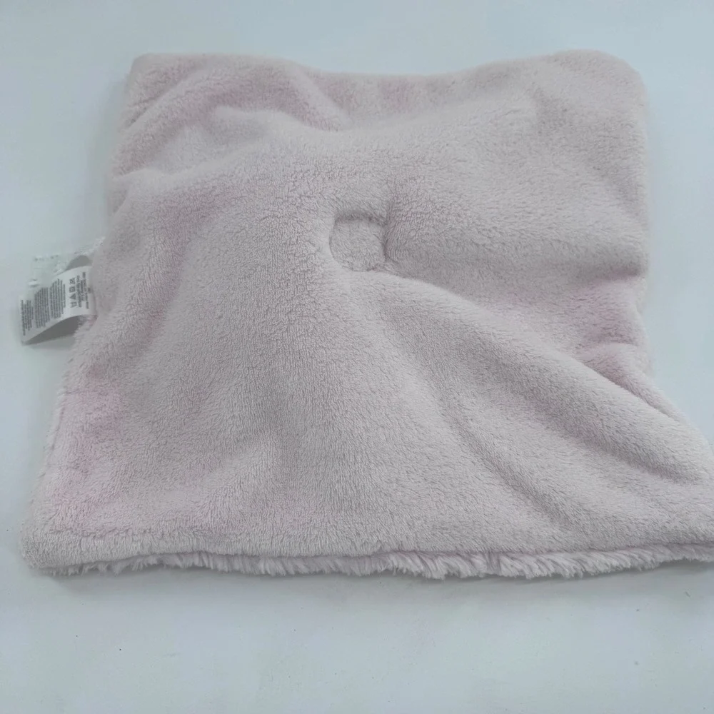 Just Born Elephant Security Blanket Kids Pink Plush Lovey‎ Stuffed Plush Toy